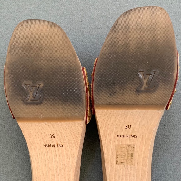 Vintage Louis Vuitton slides- pre loved - Picture 5 of 7